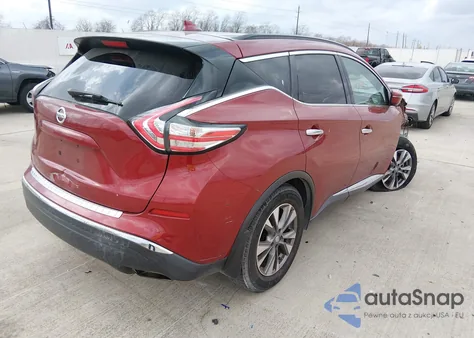 2018 Nissan Murano Sv z USA, uszkodzony, nr VIN 5N1AZ2MG6JN145833